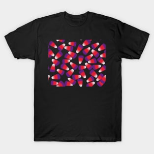 Sailor Mars Inspired Candy Corn Tile T-Shirt